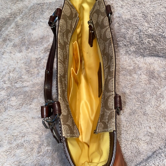 New COACH SIGNATURE HERITAGE STRIPE TOTE 14477 - Picture 2 of 15